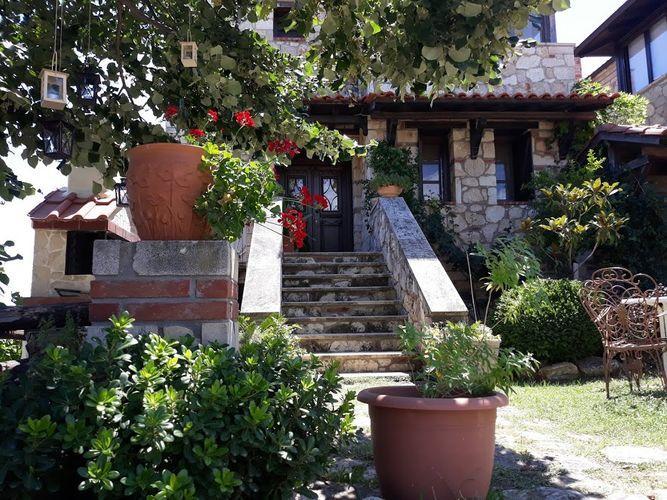 Stone House Andromeda Villa Псахудиа Екстериор снимка