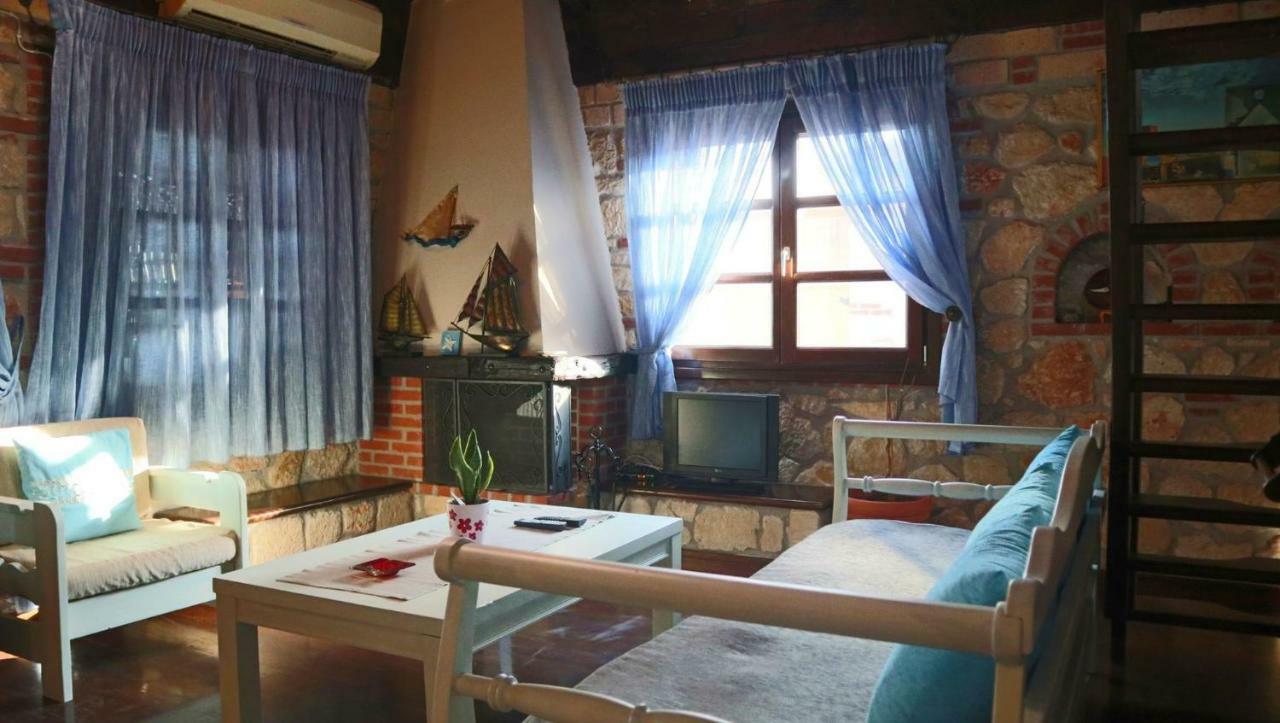 Stone House Andromeda Villa Псахудиа Екстериор снимка