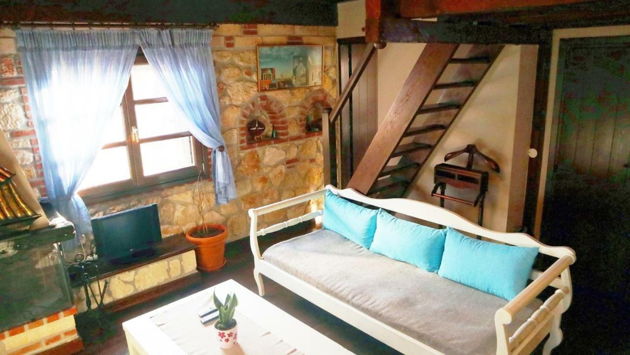 Stone House Andromeda Villa Псахудиа Екстериор снимка